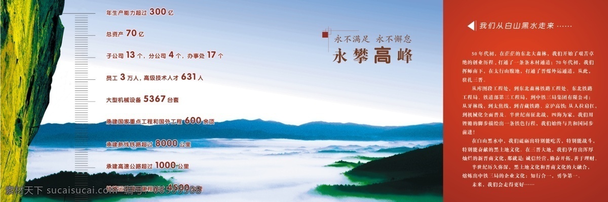 中铁 三 局 宣传 版面 中铁三局 宣传版面 三局 模板 企业文化 展板 背景 三水 风景 国内广告设计 广告设计模板 源文件