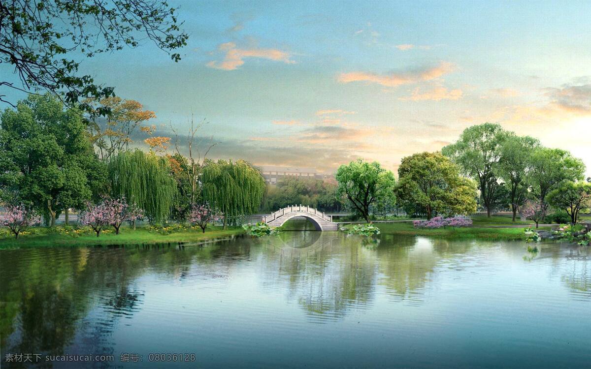 世外 桃园 树 西湖 世外桃园 风景 生活 旅游餐饮
