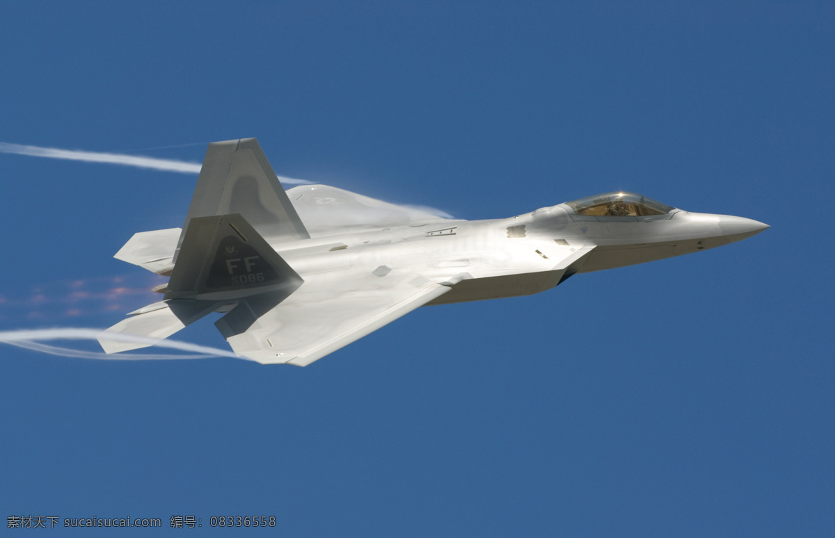 f22战斗机 美国空军 隐形战斗机 现代科技 军事武器 摄影图库