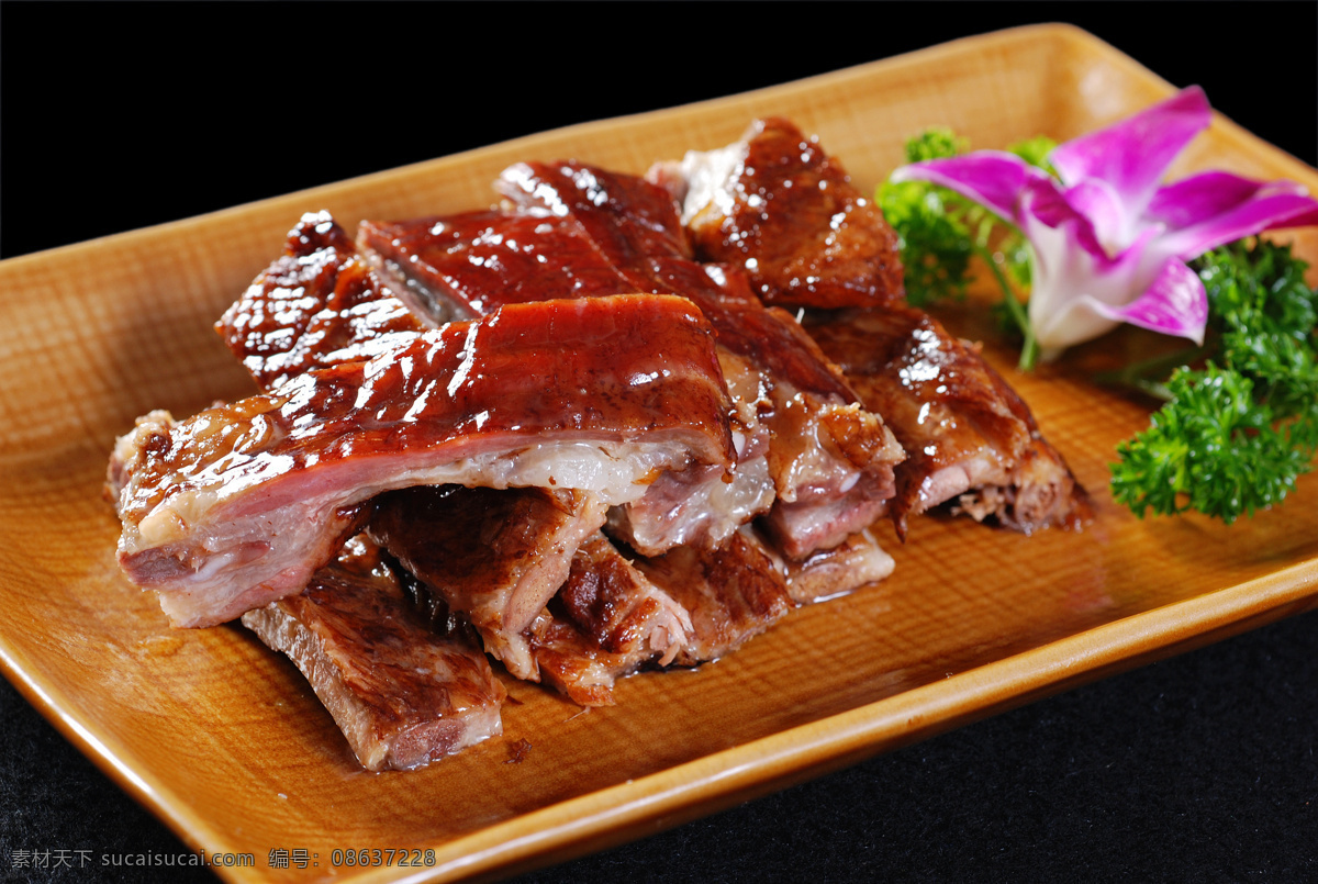 秘制腊排 美食 传统美食 餐饮美食 高清菜谱用图