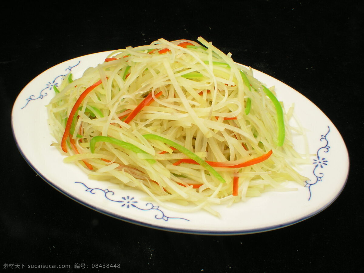 尖椒土豆丝 土豆丝 清炒土豆丝 土豆 炒菜 菜 餐饮美食 传统美食