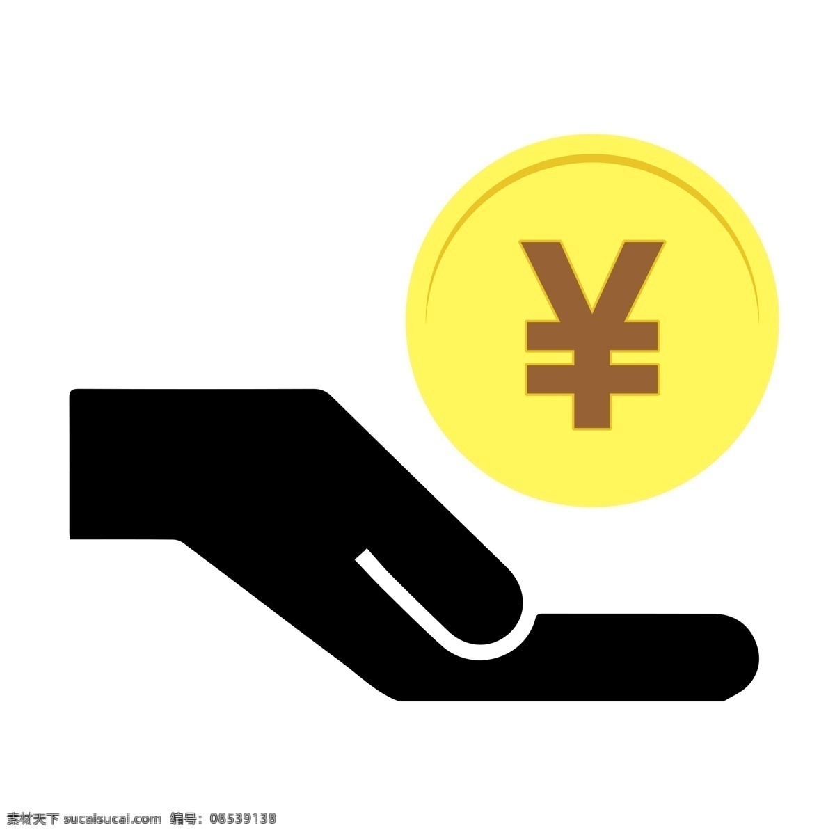 金融 银行 免 抠 图标 矢量图案 装饰图 经济 扁平化 金币