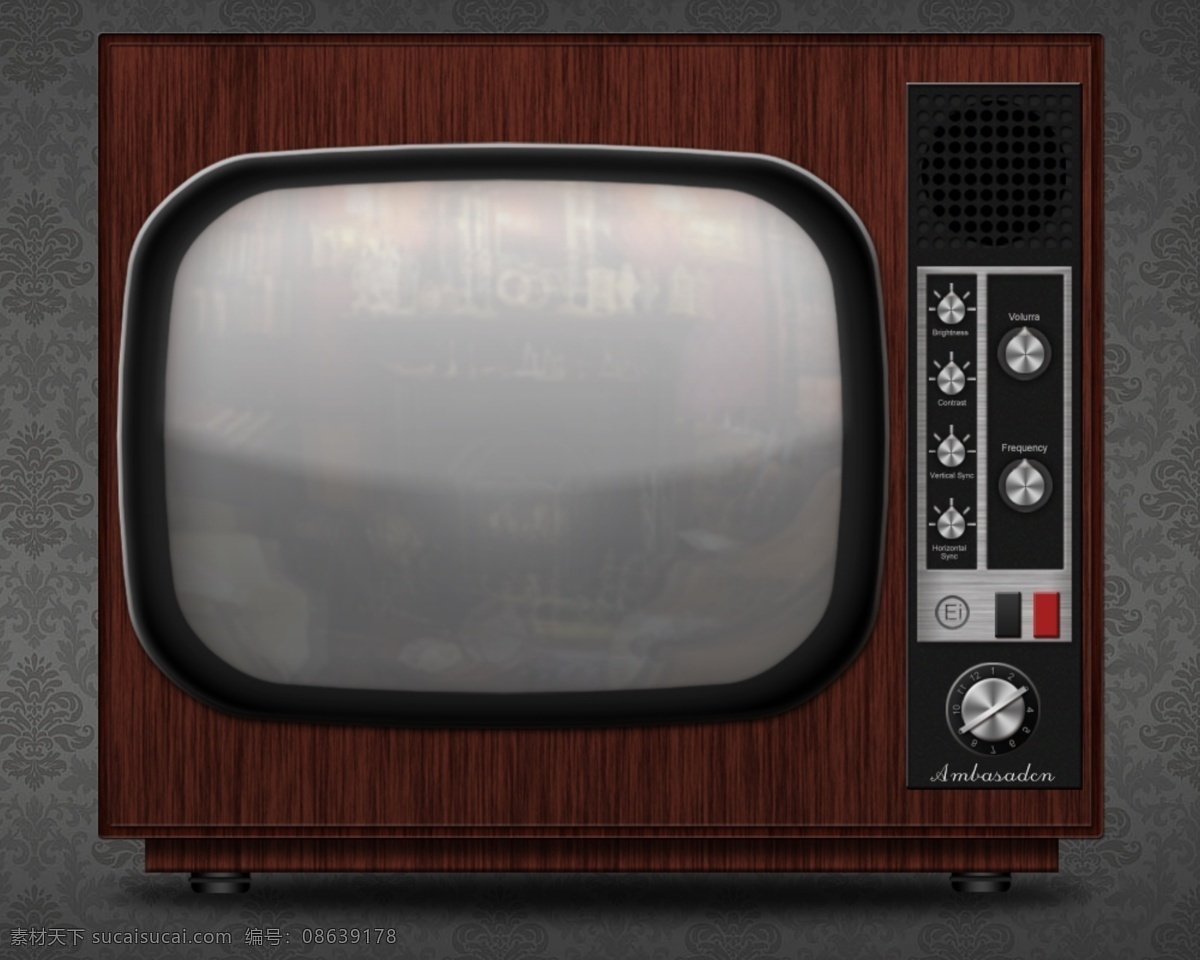 老式电视机 老式家具 木式家具 老电视 手电筒 收音机 dm宣传单