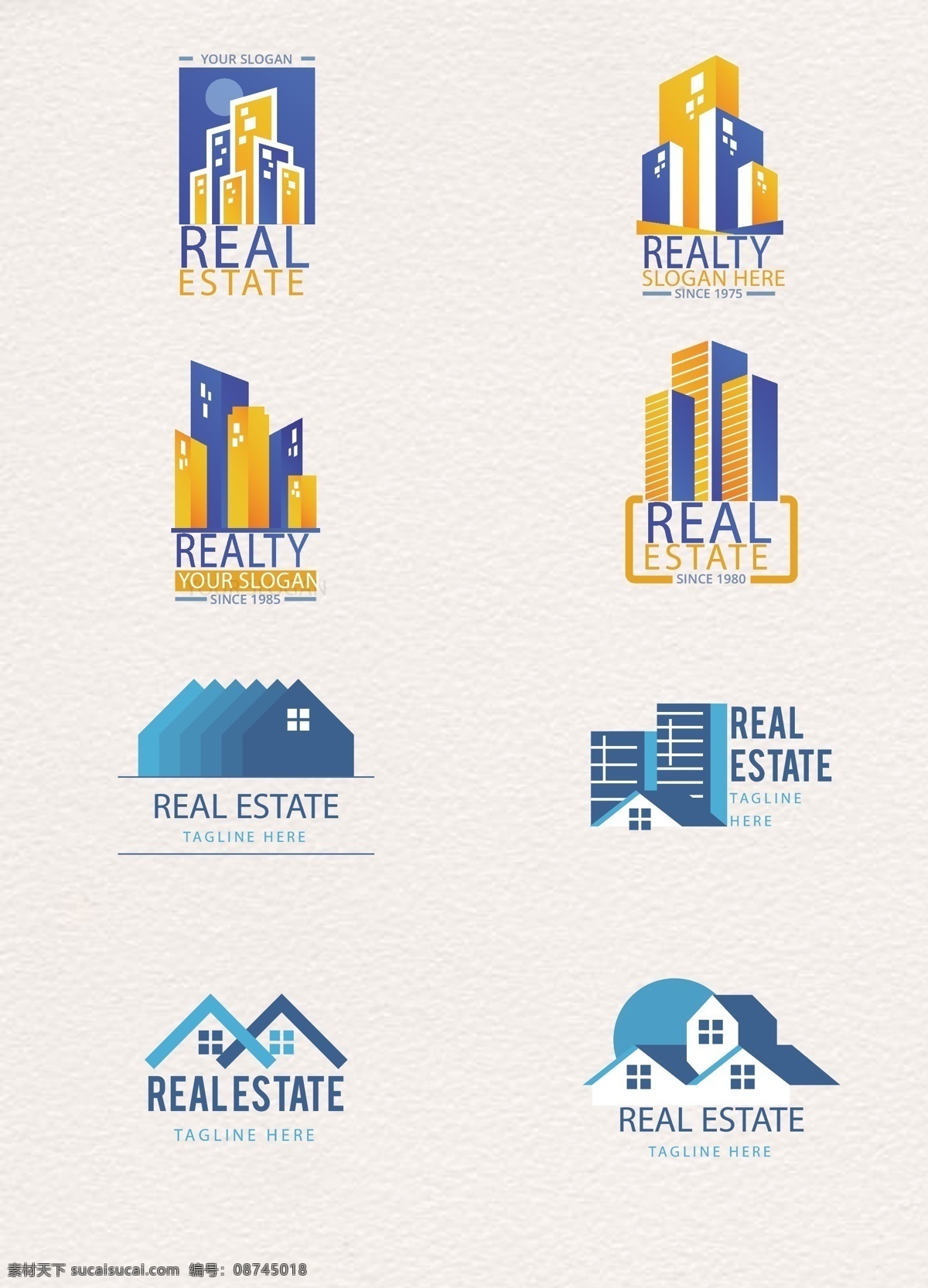 房地产 logo 矢量 城市 建筑 标志 小图标 模板下载 高楼 大厦 标识 图标
