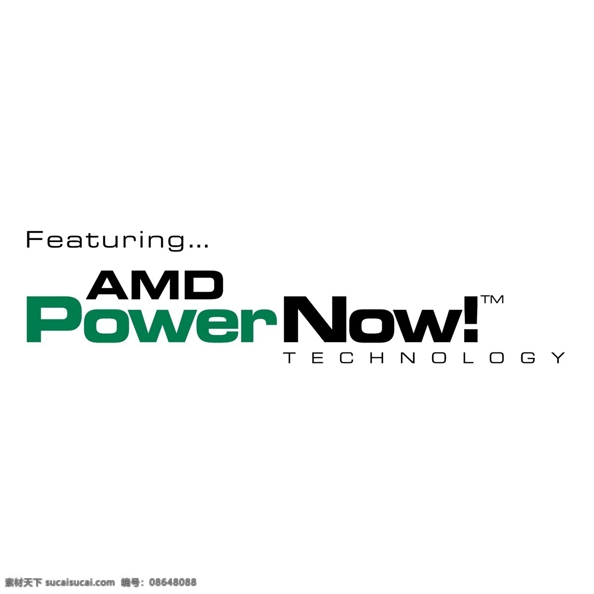 amd 免费的amd powernow 标志 标识 免费 psd源文件 logo设计