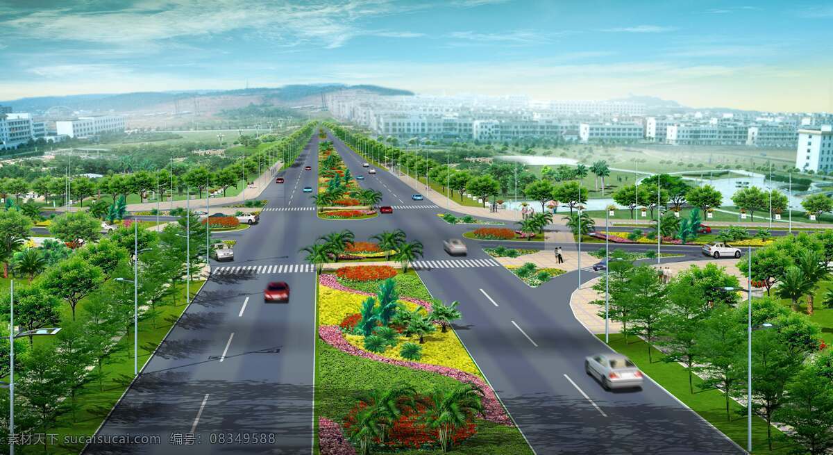 高速公路 绿化 效果 公路绿化 高速公路景观 规划设计 景观设计 园艺设计 园林景观 环境家居