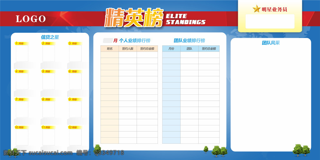 公司企业展板 宣传栏 业绩榜 业绩墙 企业宣传栏 文化展板 文化栏 文化墙 排行榜 企业文化 白色