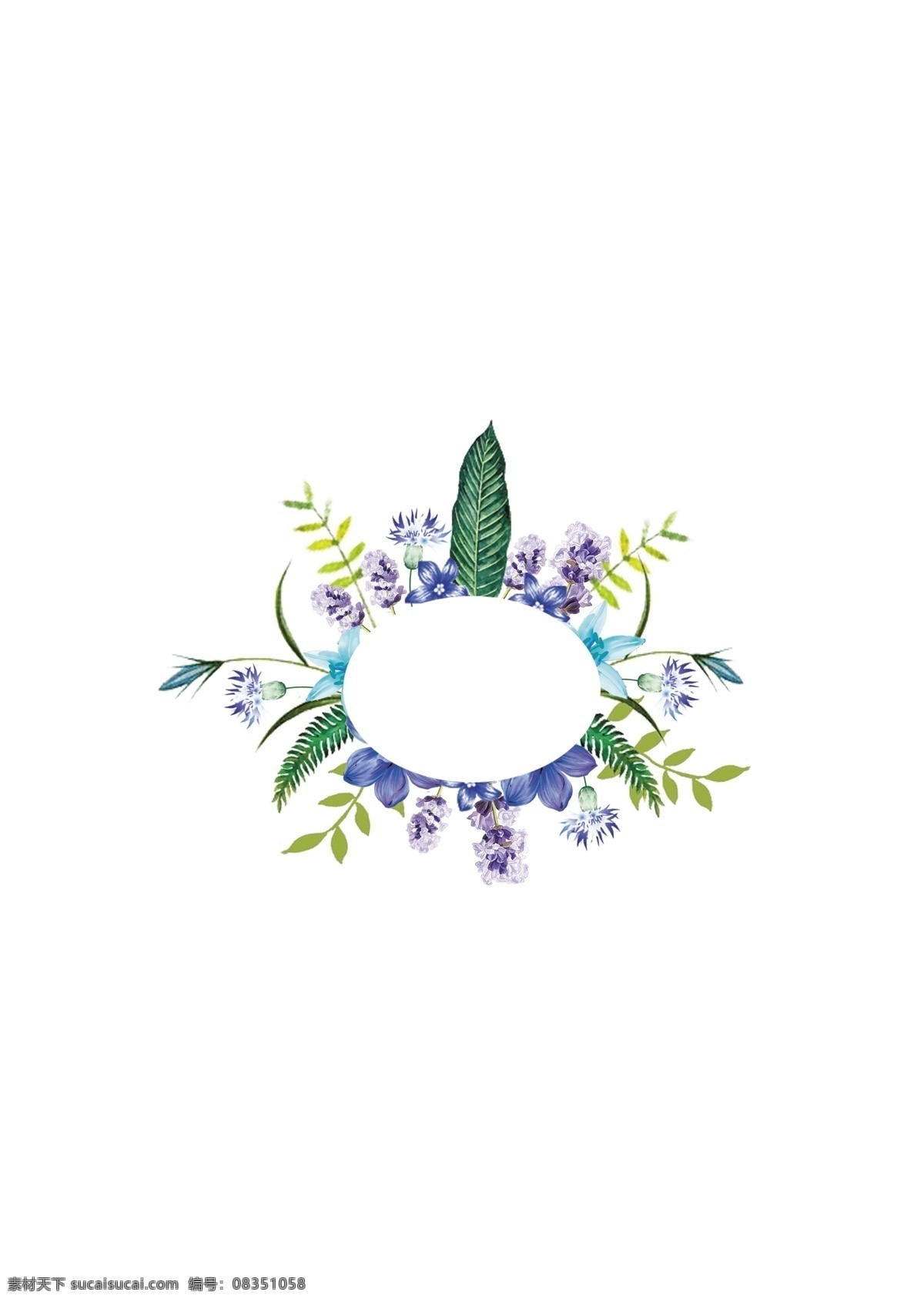 简约 鲜花 花束 花圈 花 花圈素材 装饰图案
