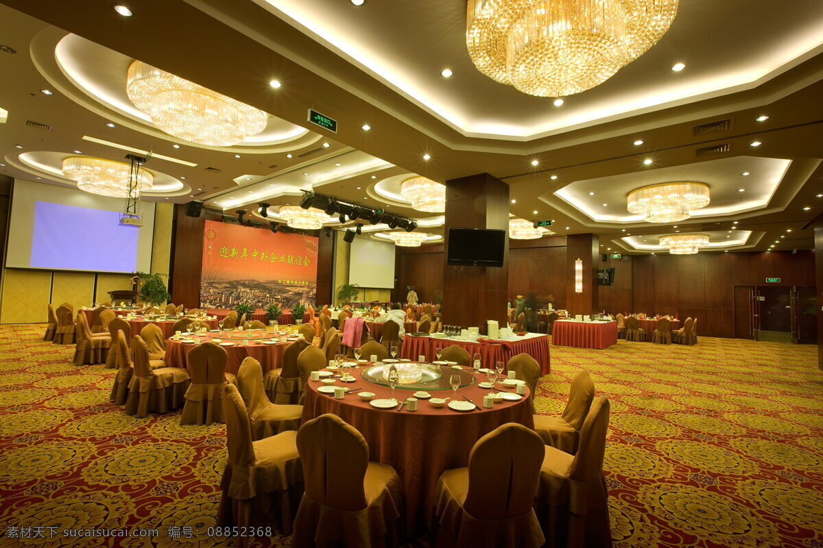 摆设 饭店 高级会所 工艺品 会所 建筑园林 酒店 酒店夜景 宴会厅 包厢 大包厢 水晶灯 餐桌椅 椅子 花纹地毯 五星级酒店 洲际酒店 装饰品 艺术品 软装 室内摄影 家居装饰素材 灯饰素材