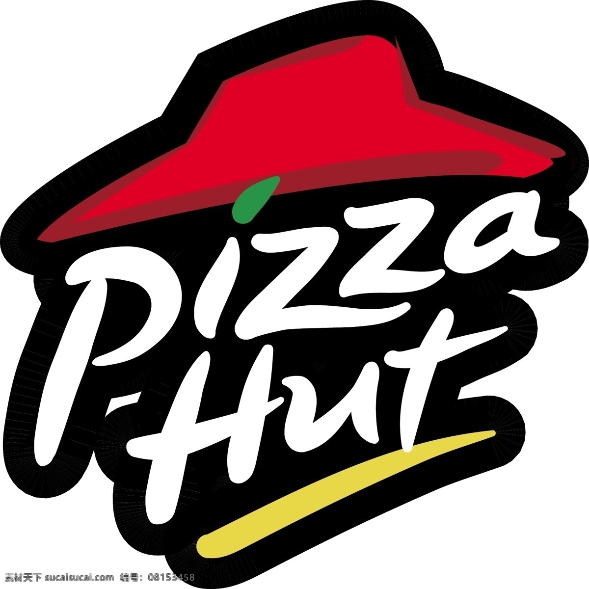 pizza hut 必胜客 标志 矢量