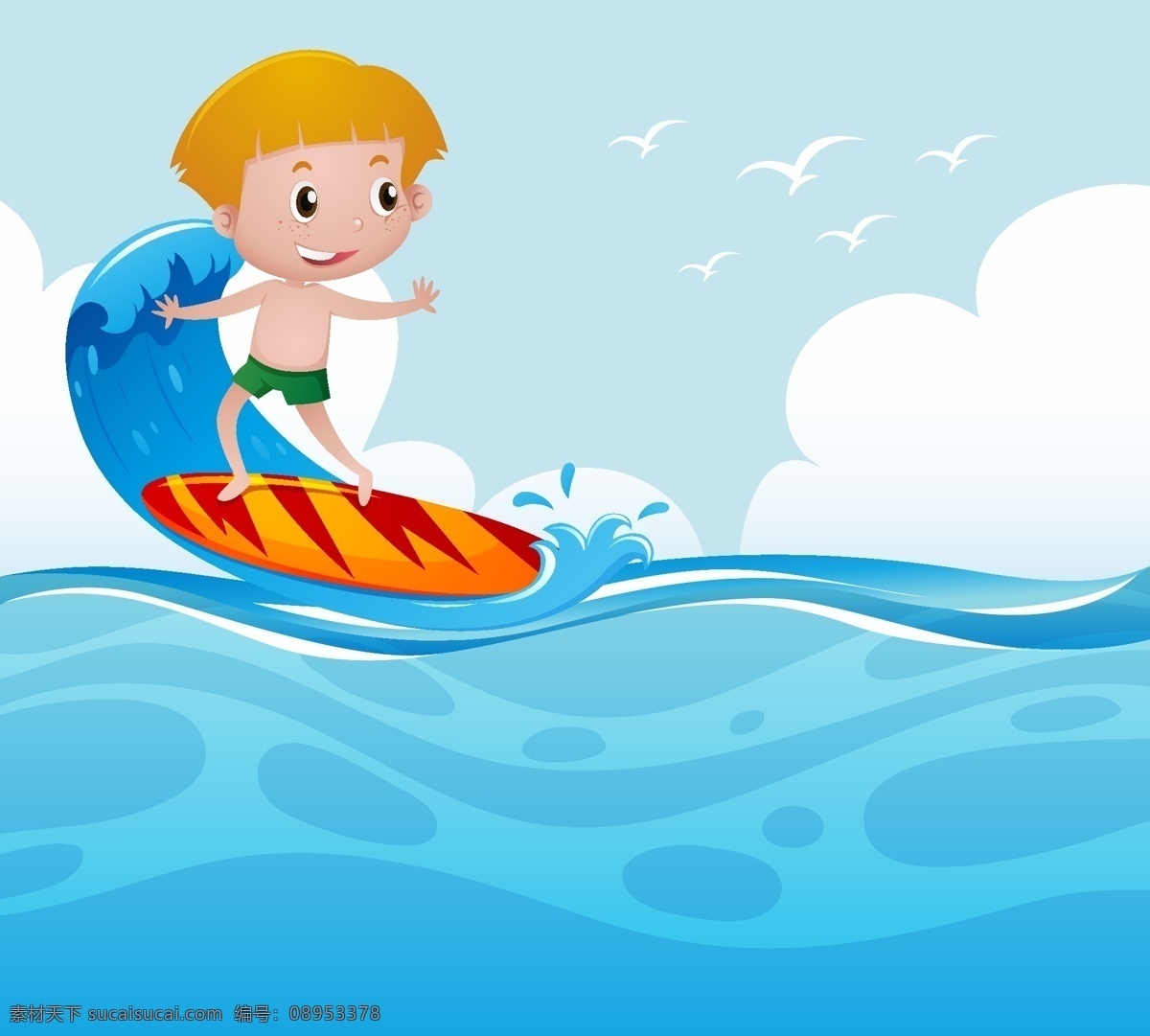 海上 冲浪 男孩 背景 儿童 波浪 运动 海洋 壁纸 色彩 丰富多彩 波浪背景 颜色 五颜六色 背景色 冲浪者
