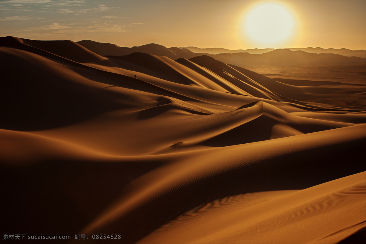 蓝天白云 沙子 风沙 山丘 沙漠风景 荒漠风景 美丽风景 风景摄影 美丽景色 沙漠 升起 太阳 自然风景 自然景观 黑色