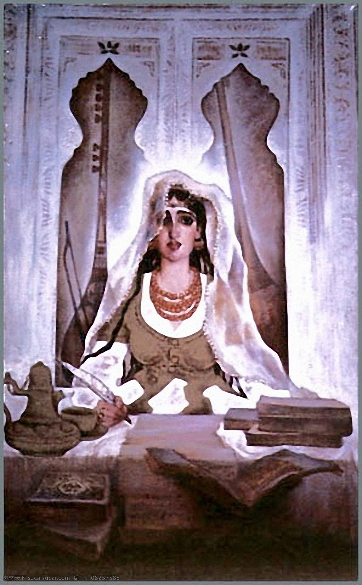 人物画 中国 油画 中国油画 设计素材 人物肖像 油画世界 书画美术 黑色