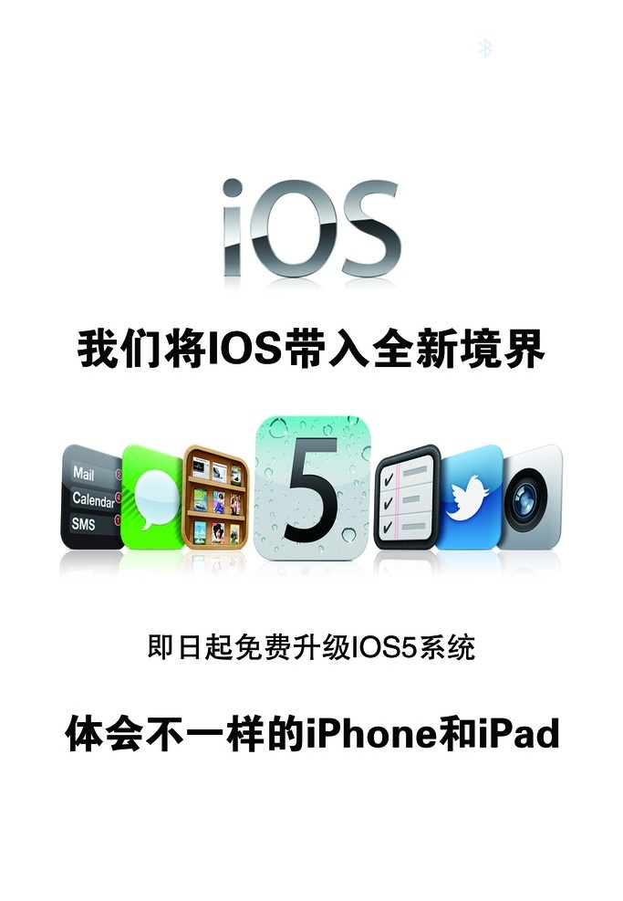 苹果系统 ios5 苹果 系统 iphone 软件 广告设计模板 源文件