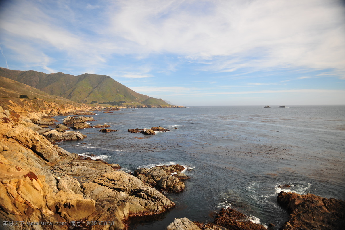 美国 加州 海岸 风景