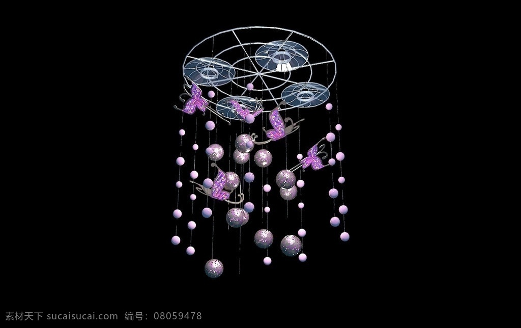 吊饰练习 吊饰 3d max 装饰 其他节日 节日素材 源文件