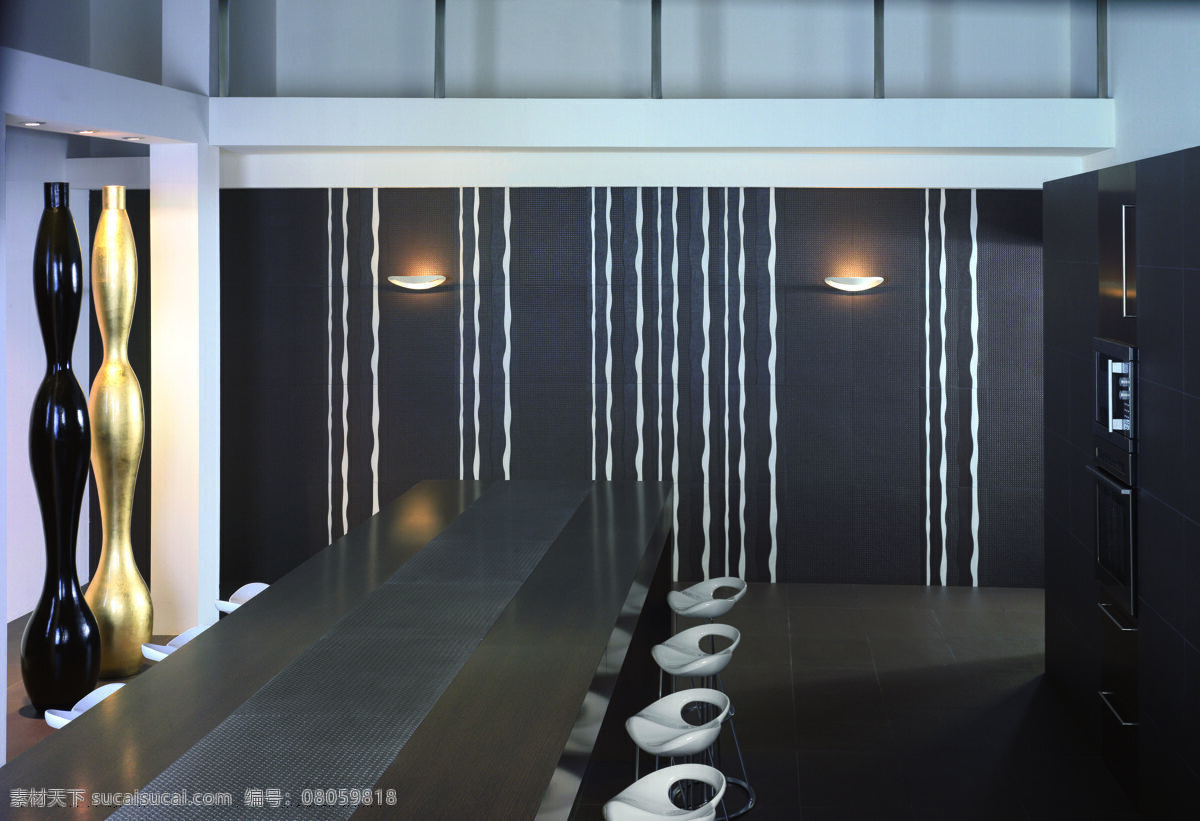 餐厅 餐椅 餐桌 吃饭 厨房 瓷砖 低调 地砖 现代 简约 风格 饭厅 仿古砖 铺 贴图 欧式 新古典 铺贴 应用 椅子 桌子 用餐 黑色 奢华 吊灯 室内摄影 建筑园林 家居装饰素材 灯饰素材