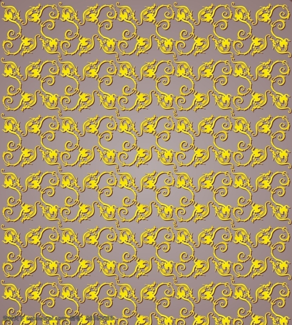 古典龙纹 矢量底纹 底纹 龙 龙纹 龙图腾 吉祥 古典 祥瑞 传统 包装 背景 渐变 线条 四方连续 底纹背景 底纹边框 矢量