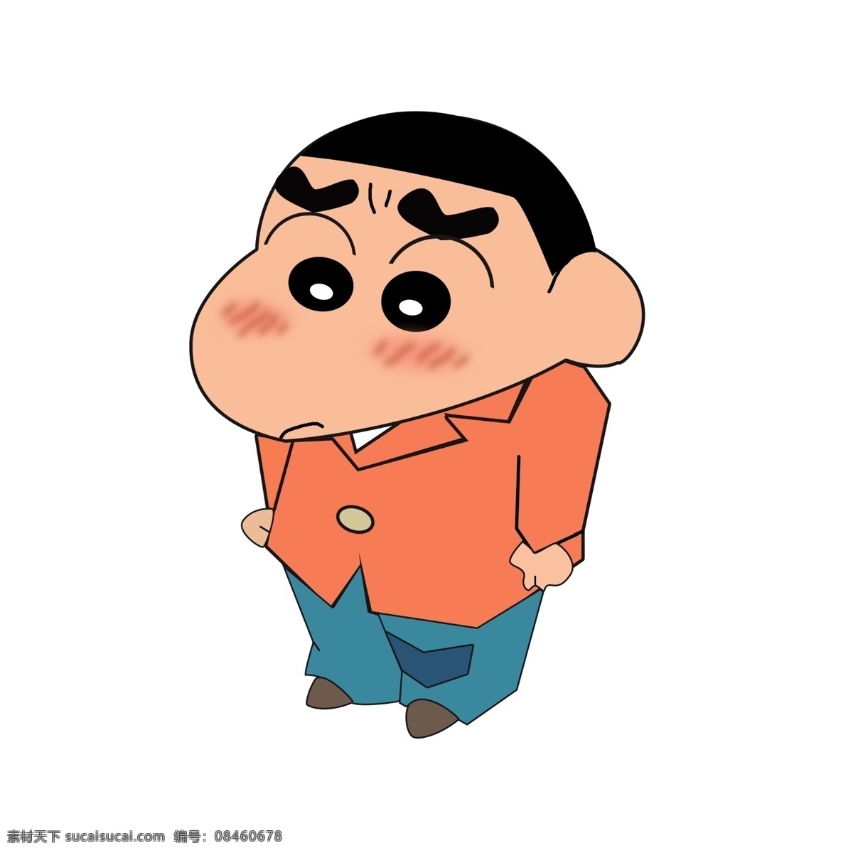 新之助 蜡笔小新 高清动画头像 头像 动画 动漫