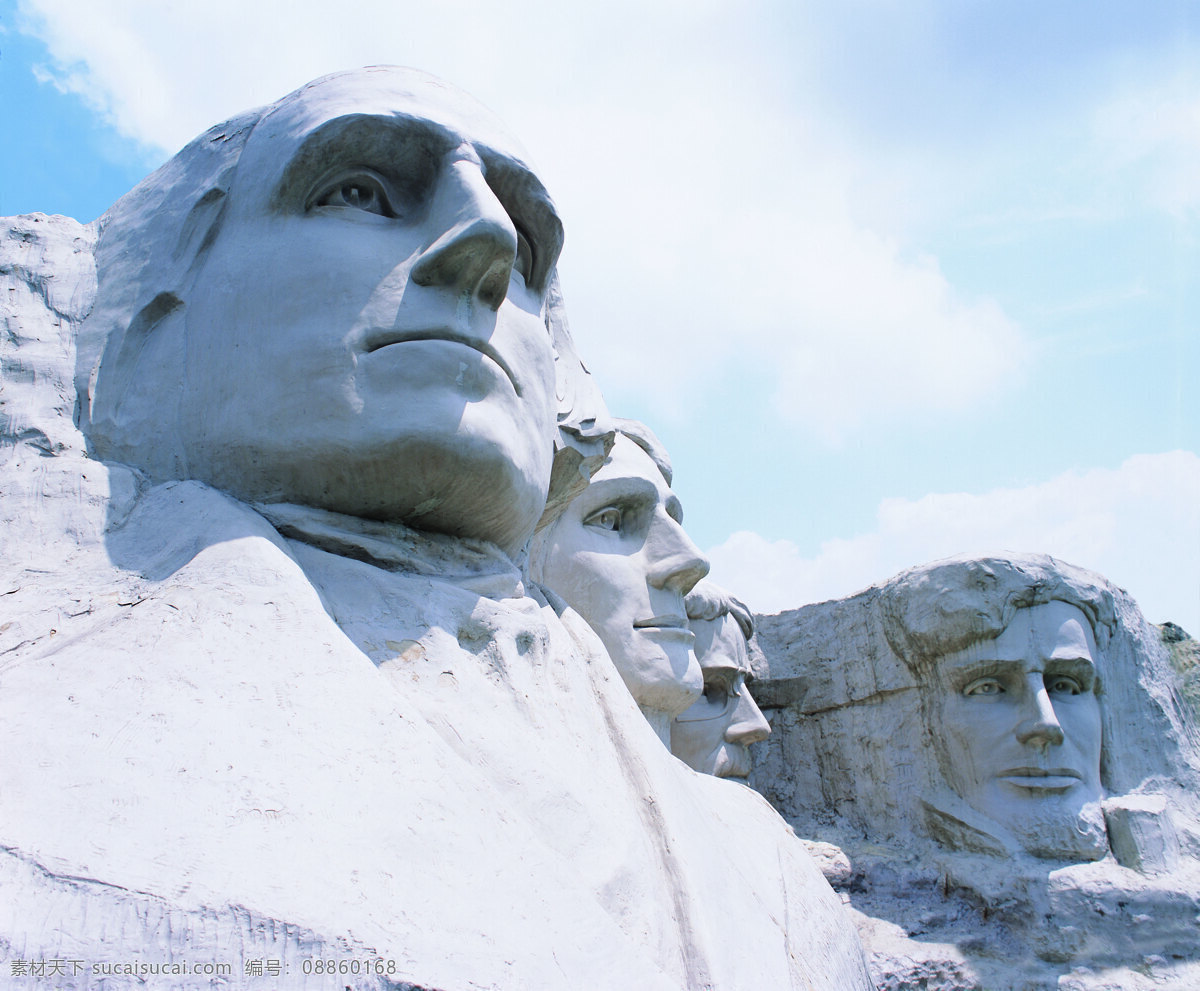 拉什 莫尔 山 国家 纪念 公 美国总统公园 总统山 乔治 华盛顿 托马斯 杰弗逊 西奥多 罗斯福 亚伯拉罕 林肯 雕塑 建筑园林