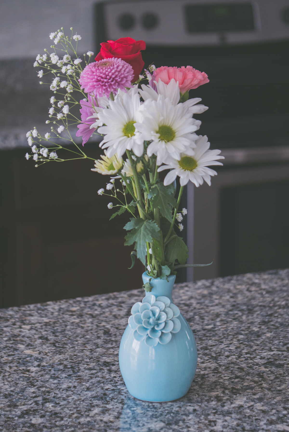 花瓶里的鲜花 插花艺术 花瓶 鲜花 花卉 花语 花艺 花朵 花瓣 花枝招展 花之物语 生物世界 花草