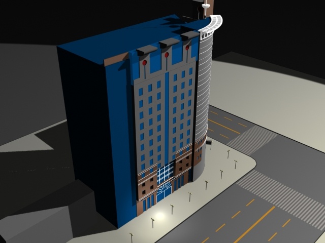 高模 大楼 模型 大楼模型 室外建筑 大楼房屋 3d模型素材 建筑模型