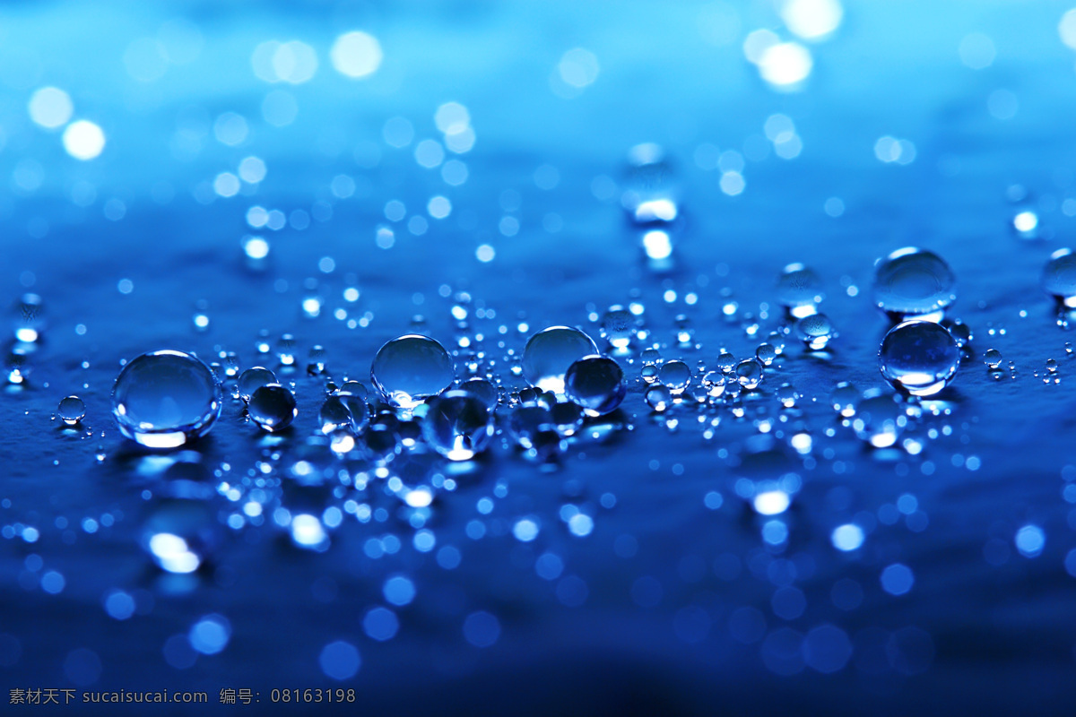 蓝色 水珠 水浪 水 水纹 水波 水花 水背景 水主题 水元素 蓝色水珠 水图片 生活百科
