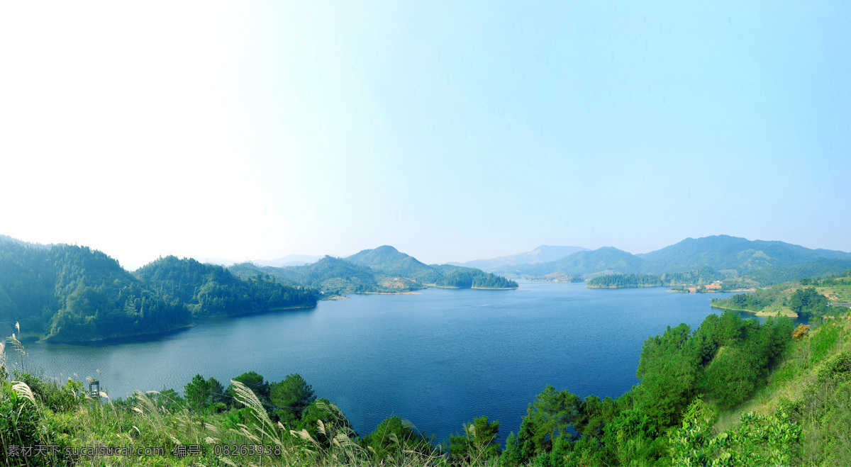 水库 风光 旅游 人文 山水 自然景观 自然风景