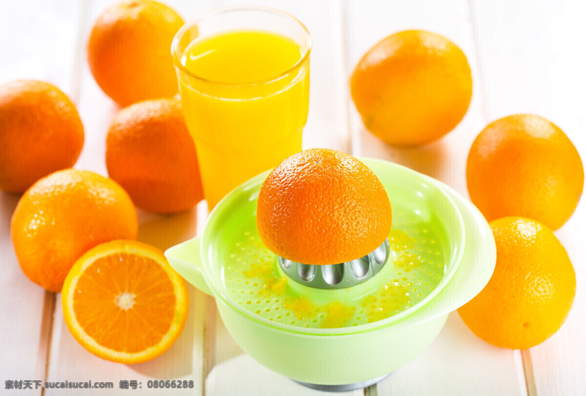 高清 橙子 鲜榨 果汁 水果 橙汁 新鲜水果
