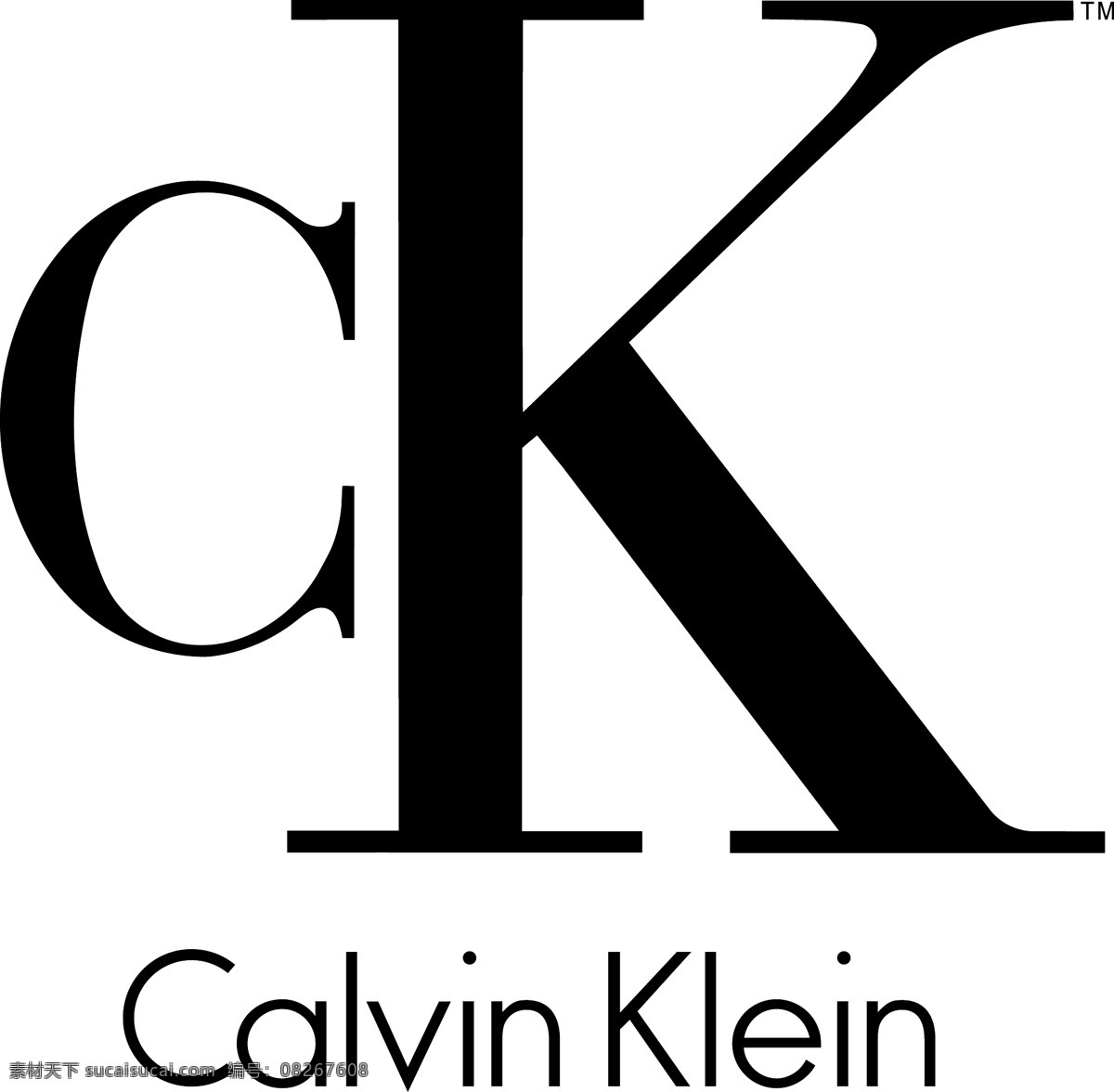 企业logo calvin klein c k logo 企业 标志 标识标志图标 矢量
