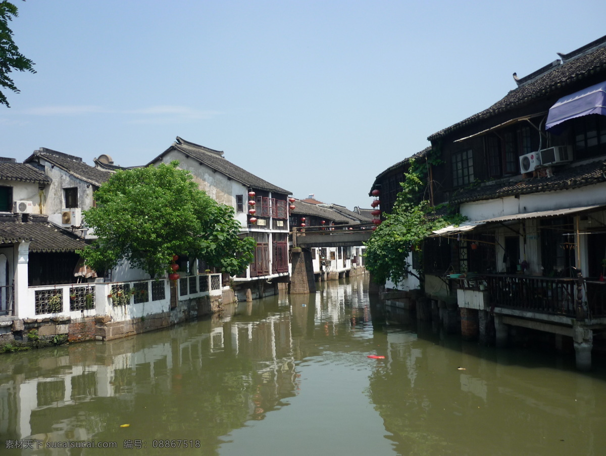 朱家 角 一景 户外 上海 小河 朱家角 风景 生活 旅游餐饮