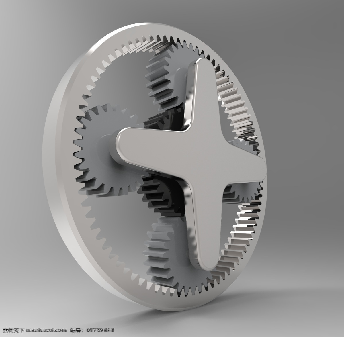 行星 齿轮 发明家 加速器 autodesk 3d模型素材 建筑模型