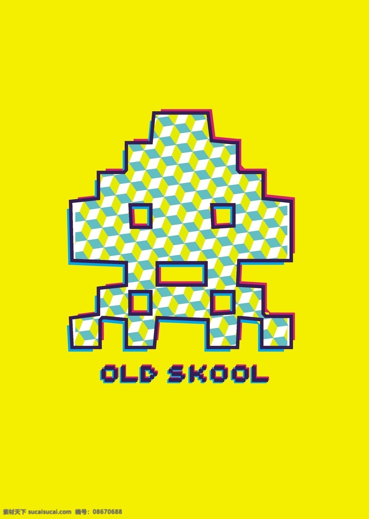 印花 矢量图 服装图案 黄色 绿色 色彩 印花矢量图 徽章标记 面料图库 服装设计 图案花型