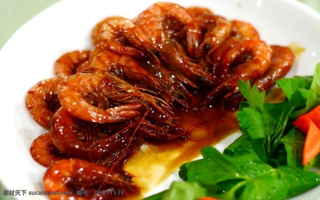 油淋虾 爆炒大虾 九段虾 私房虾 美食 特色菜 餐饮美食 传统美食