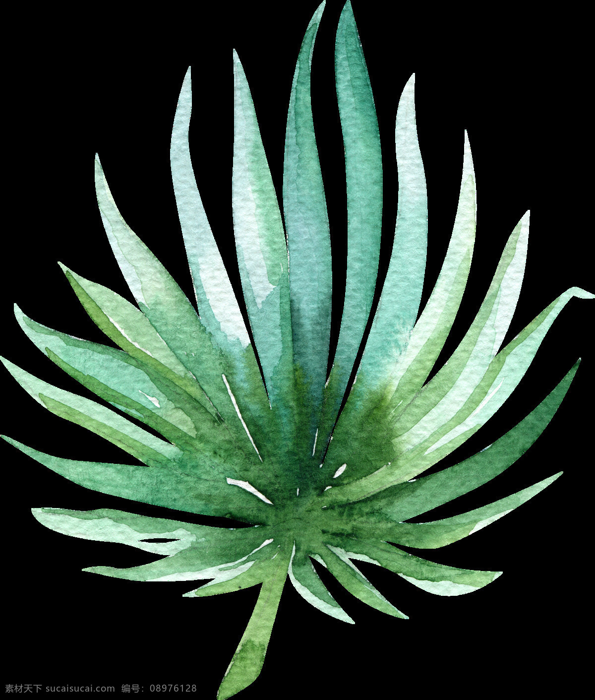 片 绿油油 叶子 透明 逼真 绿色 免扣素材 水彩 透明素材 渲染 装饰图案