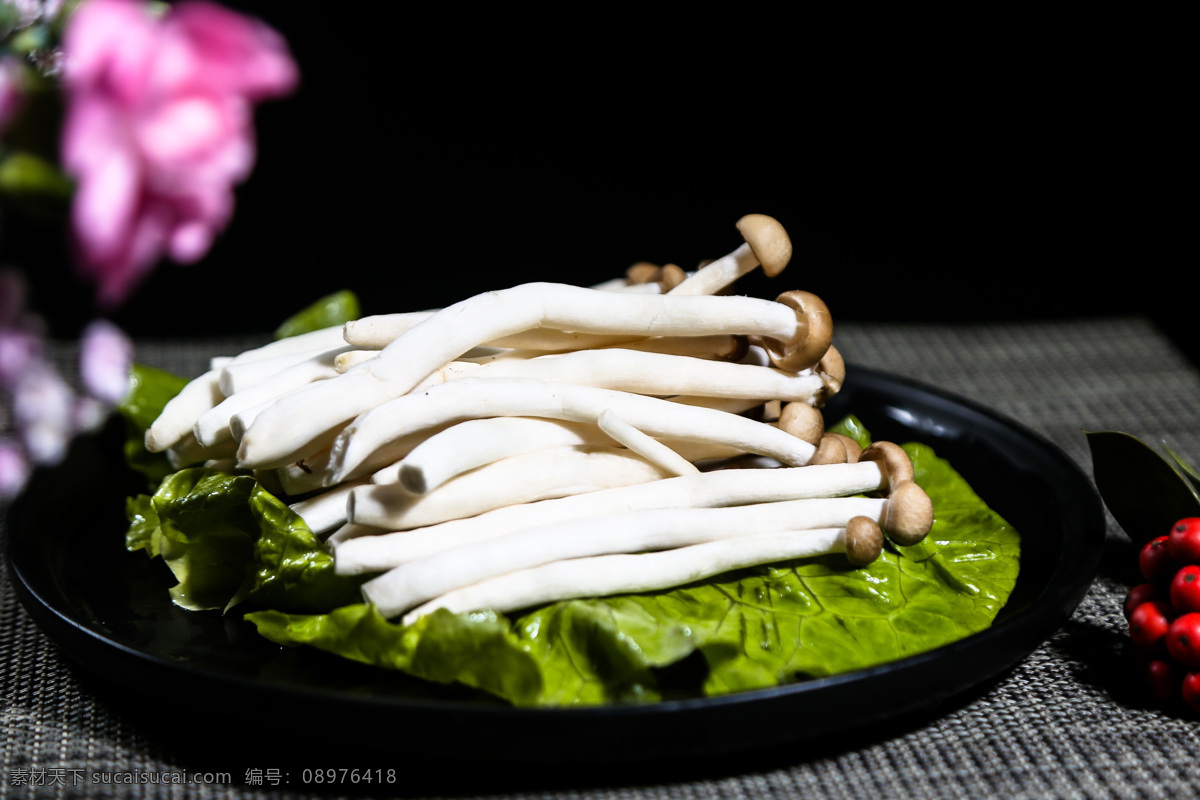 火锅配菜 火锅 配菜 摄影图片 菌类 餐饮美食
