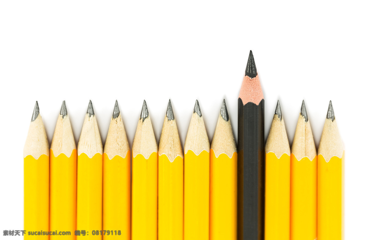 黄色 黑色 铅笔 笔 绘画笔 彩色铅笔 文具 学习用品 办公学习 生活百科