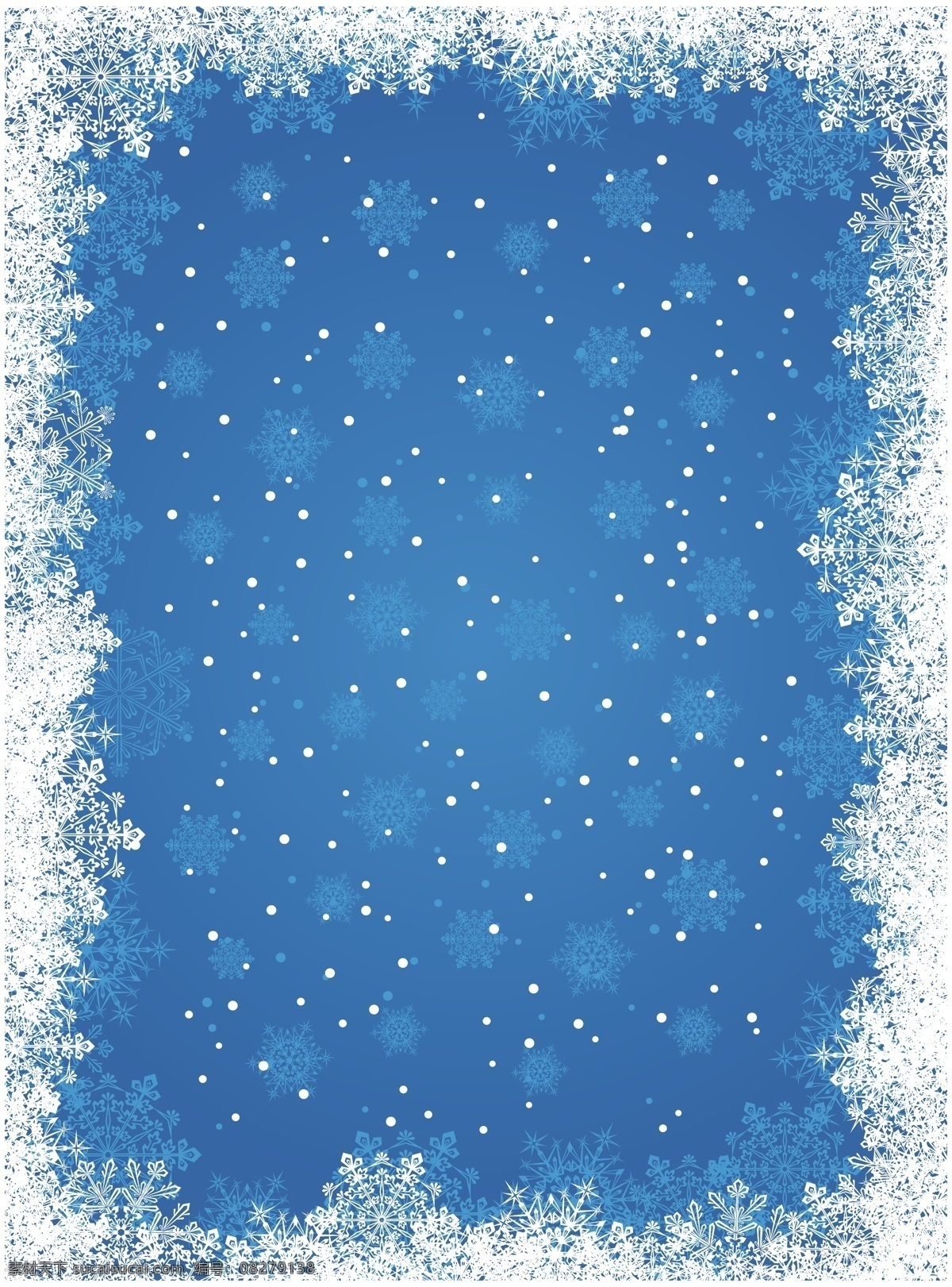 蓝 雪花 设置 部分 材料 模式向量 向量 蓝色 背景 载体 矢量图 其他矢量图
