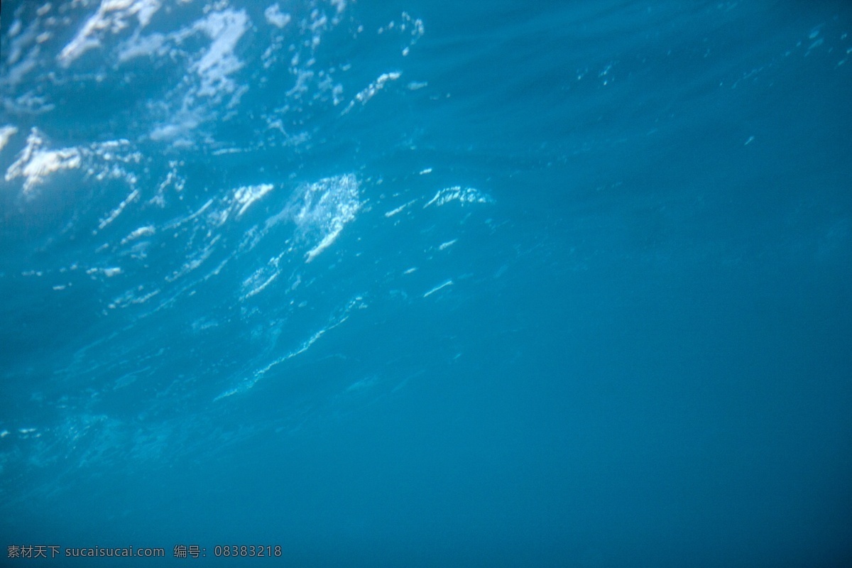 济州岛 海底 景观 仰拍 水面 波纹 水纹 漩涡 流动 蓝色 湛蓝 海水 深海 光亮 旅游摄影 自然风景