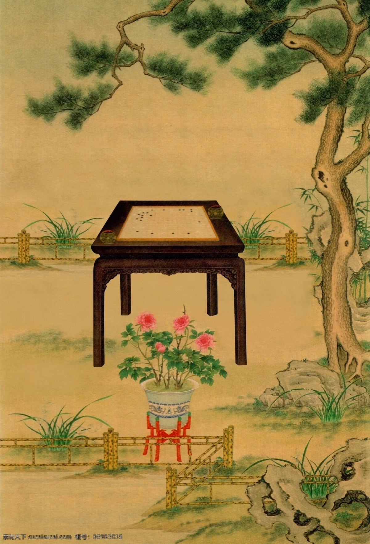 国画 艺术 水墨 水墨画 花朵 挂画 小鸟 树枝 枝头 工笔画素材 工笔画设计 水墨工笔画 复古工笔画 飞鸟复古背景 复古底纹 写意工笔画 抽象工笔画 工笔画封面 古风工笔画 中国风背景
