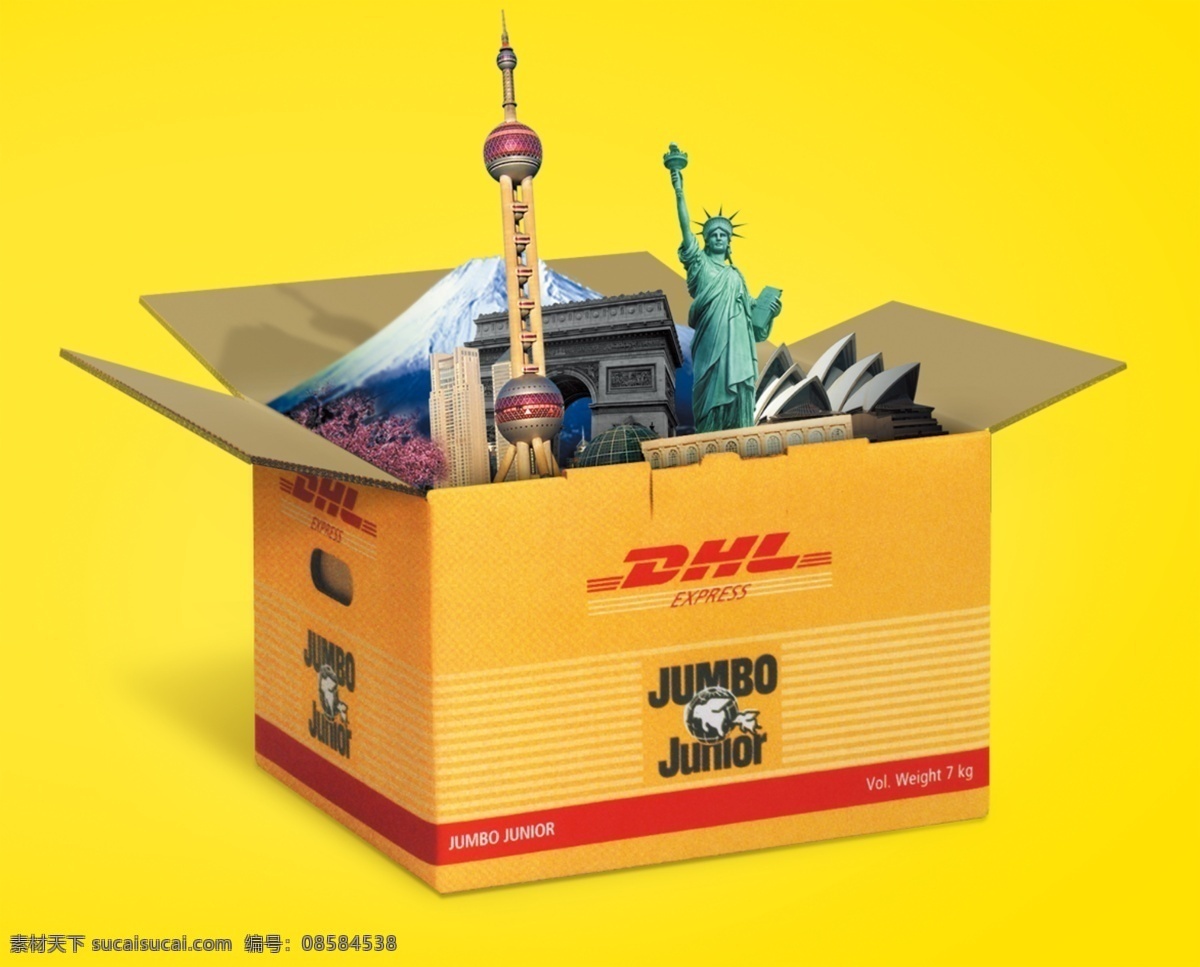 dhl世界 平面设计 dhl 设计作品