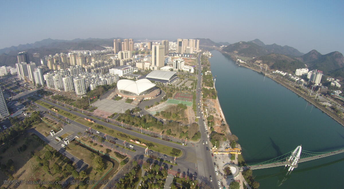 世纪广场航拍 世纪广场 航拍 全景 黄山 屯溪 旅游摄影 国内旅游