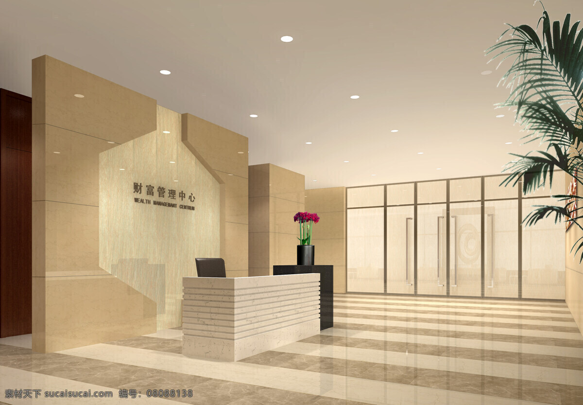 吧台 摆设 办公楼 办公效果图 办公椅 背景墙设计 玻璃 大理石 小 门厅 效果图 设计素材 模板下载 小门厅效果图 门厅效果图 办公门厅 隔断 服务台 地砖 双开门 办公前厅 公司 鲜花 花卉 装饰品 花瓶 室内设计 环境设计 家居装饰素材 大理石素材