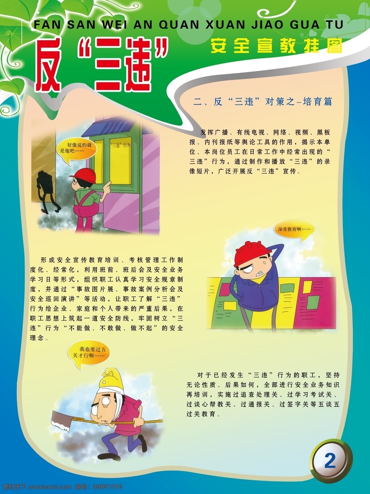 反三违 类型的认知 反三违认知 宣传挂画 教育挂画 中铁建工 工地漫画 安全漫画 违章 反三违教育 反三违挂图 反三违挂画 反三违漫画 工人漫画 工人干活漫画 卡通人物