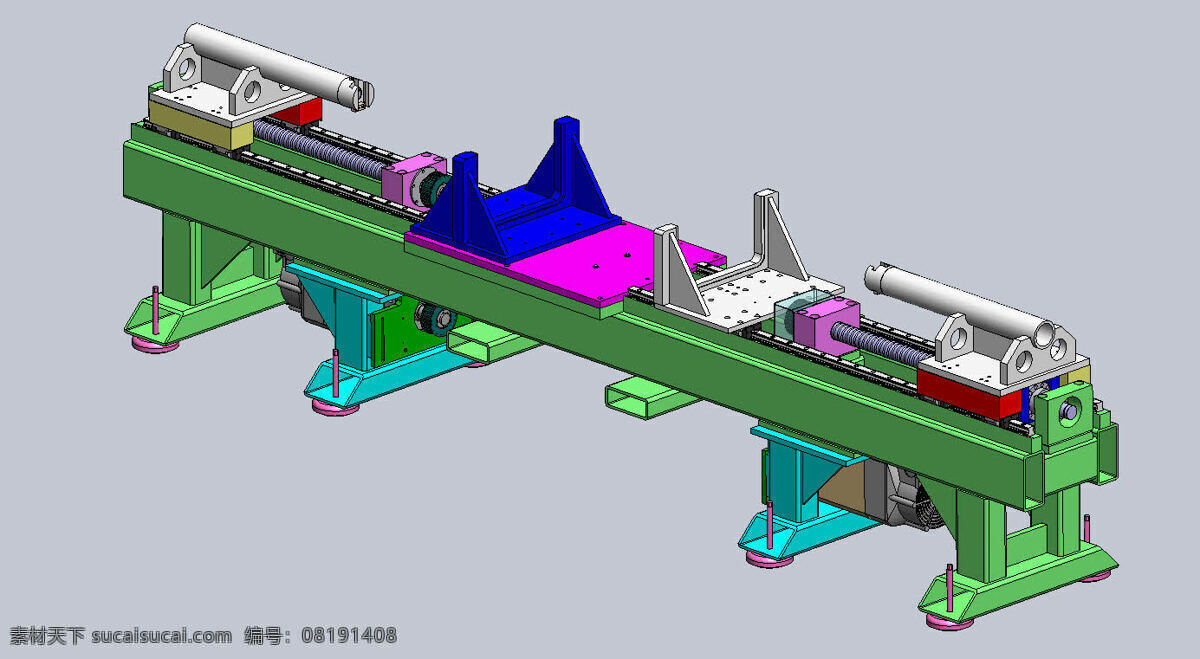 机架 组件 机器 模具 发明家 catia autocad solidworks 夹具 3d模型素材 其他3d模型
