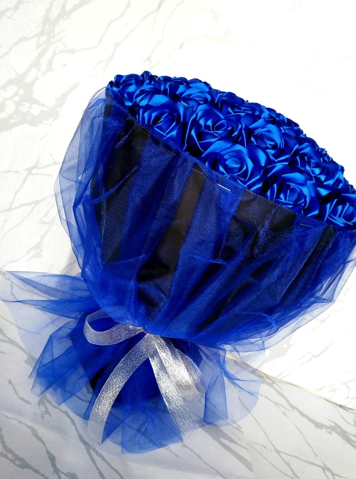 花 玫瑰 玫瑰花 花束 玫瑰花束 蓝色玫瑰 仿真玫瑰花 仿真蓝色妖姬 花束包装 仿真花 生物世界 花草