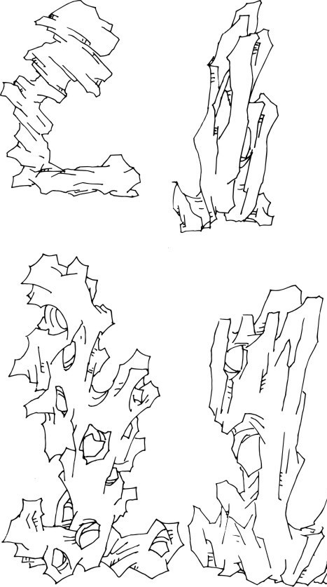 假山石 假山石素材 假山石矢量图 假山图 山石矢量图 山水风景 自然景观 矢量