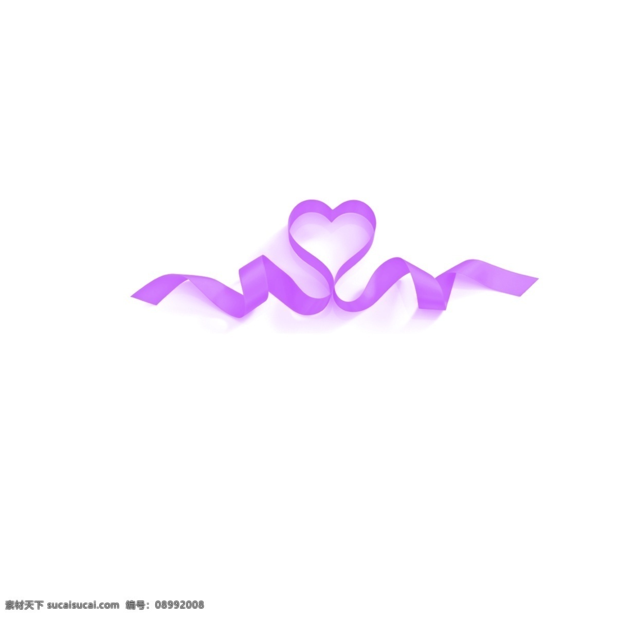 卡通 彩带 免 抠 卡通彩带 年中庆典 彩带设计 漂浮彩带 节日 装饰 紫色的彩带 飘逸的彩带 爱心