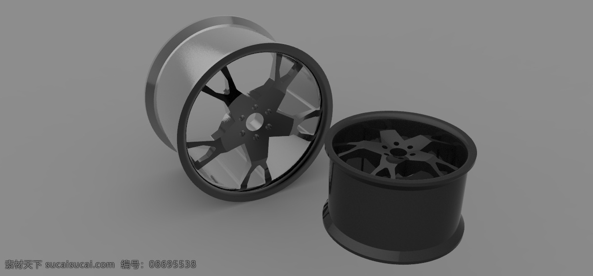 轮辋免费下载 工业设计 机械设计 教育 3d模型素材 其他3d模型