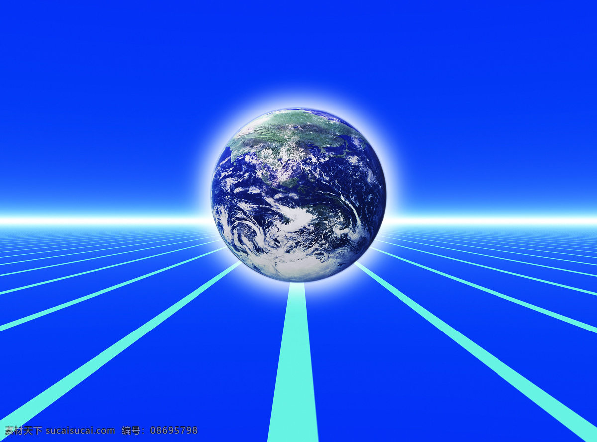 一个 地球 模型 特写 蓝色背景 无限长 地球模型 一个地球 科技背景 高清图片 地球图片 环境家居